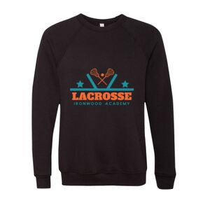 Unisex Sponge Fleece Raglan Crewneck Sweatshirt Thumbnail