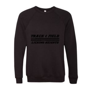 Unisex Sponge Fleece Raglan Crewneck Sweatshirt Thumbnail