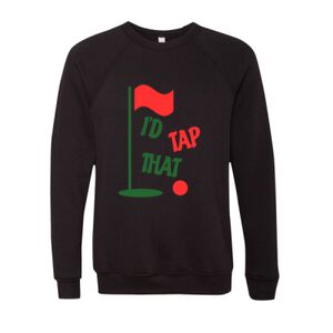 Unisex Sponge Fleece Raglan Crewneck Sweatshirt Thumbnail