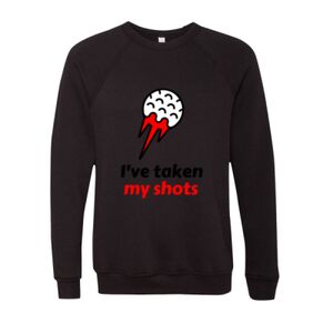 Unisex Sponge Fleece Raglan Crewneck Sweatshirt Thumbnail