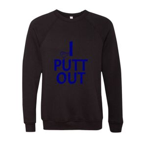 Unisex Sponge Fleece Raglan Crewneck Sweatshirt Thumbnail