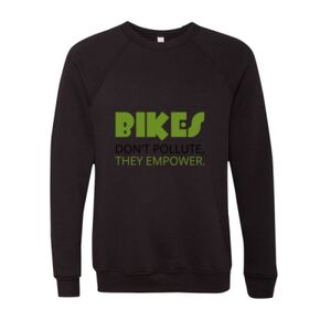 Unisex Sponge Fleece Raglan Crewneck Sweatshirt Thumbnail