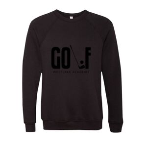 Unisex Sponge Fleece Raglan Crewneck Sweatshirt Thumbnail