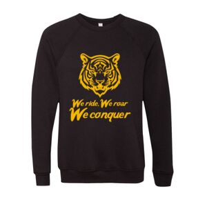 Unisex Sponge Fleece Raglan Crewneck Sweatshirt Thumbnail