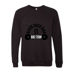 Unisex Sponge Fleece Raglan Crewneck Sweatshirt Thumbnail