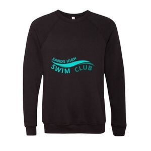 Unisex Sponge Fleece Raglan Crewneck Sweatshirt Thumbnail