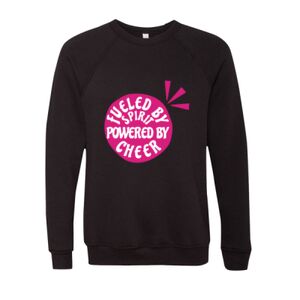 Unisex Sponge Fleece Raglan Crewneck Sweatshirt Thumbnail