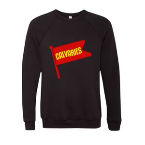 Unisex Sponge Fleece Raglan Crewneck Sweatshirt Thumbnail