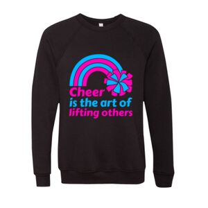 Unisex Sponge Fleece Raglan Crewneck Sweatshirt Thumbnail