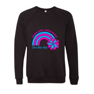 Unisex Sponge Fleece Raglan Crewneck Sweatshirt Thumbnail