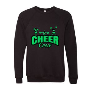 Unisex Sponge Fleece Raglan Crewneck Sweatshirt Thumbnail