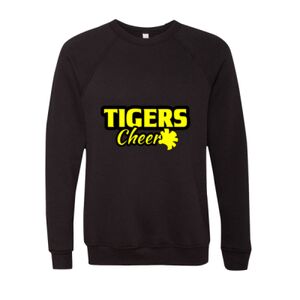 Unisex Sponge Fleece Raglan Crewneck Sweatshirt Thumbnail