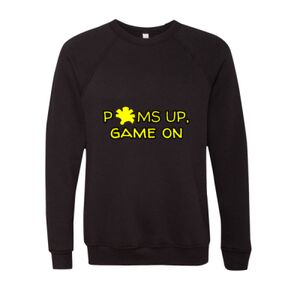 Unisex Sponge Fleece Raglan Crewneck Sweatshirt Thumbnail