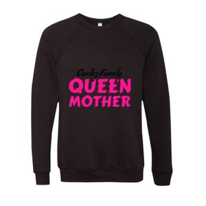 Unisex Sponge Fleece Raglan Crewneck Sweatshirt Thumbnail