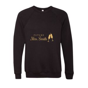 Unisex Sponge Fleece Raglan Crewneck Sweatshirt Thumbnail