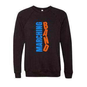 Unisex Sponge Fleece Raglan Crewneck Sweatshirt Thumbnail
