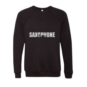 Unisex Sponge Fleece Raglan Crewneck Sweatshirt Thumbnail