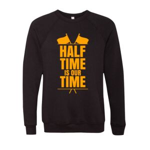 Unisex Sponge Fleece Raglan Crewneck Sweatshirt Thumbnail