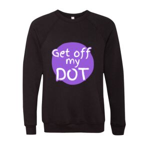 Unisex Sponge Fleece Raglan Crewneck Sweatshirt Thumbnail