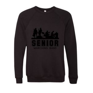 Unisex Sponge Fleece Raglan Crewneck Sweatshirt Thumbnail
