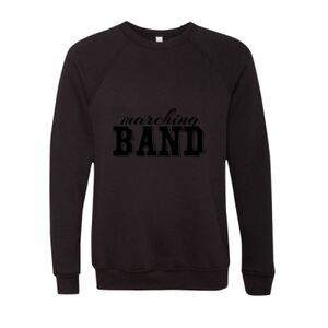 Unisex Sponge Fleece Raglan Crewneck Sweatshirt Thumbnail