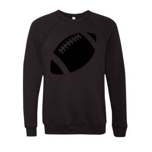 Unisex Sponge Fleece Raglan Crewneck Sweatshirt Thumbnail