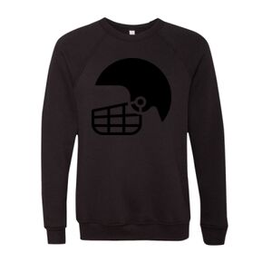 Unisex Sponge Fleece Raglan Crewneck Sweatshirt Thumbnail