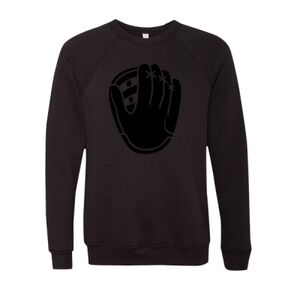 Unisex Sponge Fleece Raglan Crewneck Sweatshirt Thumbnail