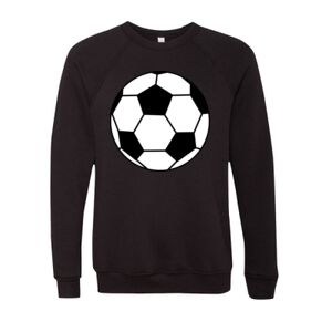 Unisex Sponge Fleece Raglan Crewneck Sweatshirt Thumbnail