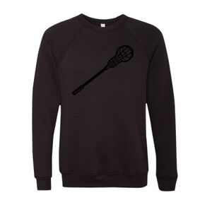 Unisex Sponge Fleece Raglan Crewneck Sweatshirt Thumbnail