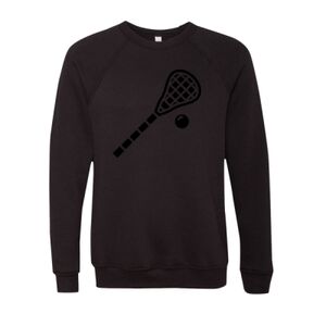 Unisex Sponge Fleece Raglan Crewneck Sweatshirt Thumbnail