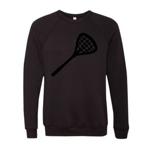 Unisex Sponge Fleece Raglan Crewneck Sweatshirt Thumbnail