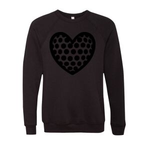 Unisex Sponge Fleece Raglan Crewneck Sweatshirt Thumbnail
