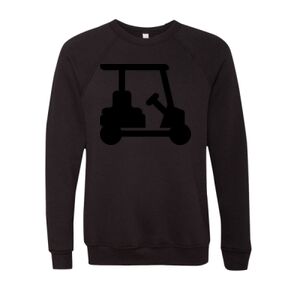 Unisex Sponge Fleece Raglan Crewneck Sweatshirt Thumbnail
