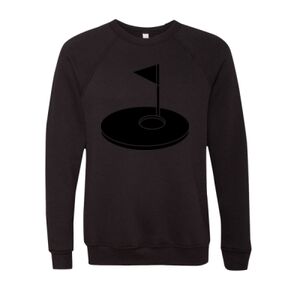 Unisex Sponge Fleece Raglan Crewneck Sweatshirt Thumbnail