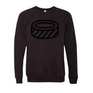 Unisex Sponge Fleece Raglan Crewneck Sweatshirt Thumbnail