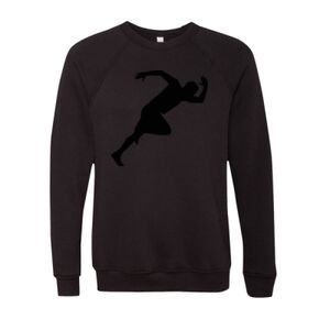 Unisex Sponge Fleece Raglan Crewneck Sweatshirt Thumbnail