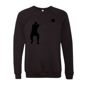 Unisex Sponge Fleece Raglan Crewneck Sweatshirt Thumbnail