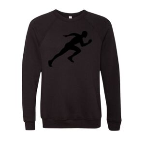 Unisex Sponge Fleece Raglan Crewneck Sweatshirt Thumbnail