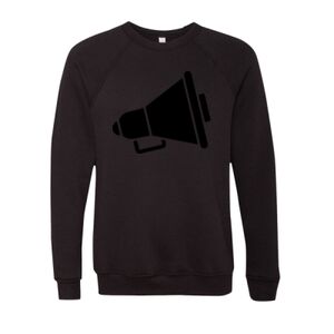 Unisex Sponge Fleece Raglan Crewneck Sweatshirt Thumbnail