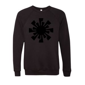Unisex Sponge Fleece Raglan Crewneck Sweatshirt Thumbnail