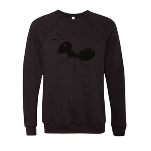 Unisex Sponge Fleece Raglan Crewneck Sweatshirt Thumbnail