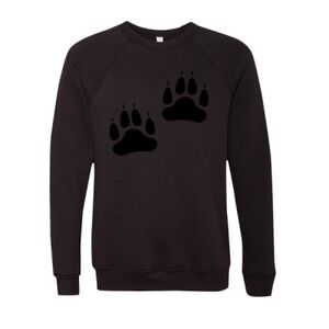 Unisex Sponge Fleece Raglan Crewneck Sweatshirt Thumbnail