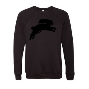 Unisex Sponge Fleece Raglan Crewneck Sweatshirt Thumbnail