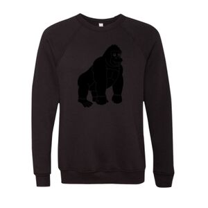 Unisex Sponge Fleece Raglan Crewneck Sweatshirt Thumbnail