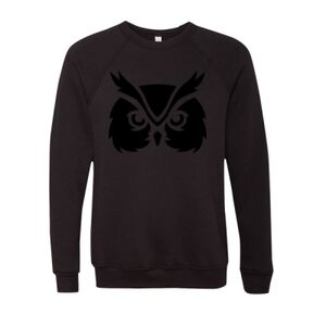 Unisex Sponge Fleece Raglan Crewneck Sweatshirt Thumbnail