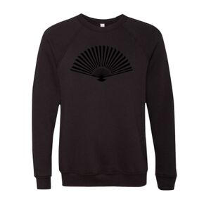 Unisex Sponge Fleece Raglan Crewneck Sweatshirt Thumbnail