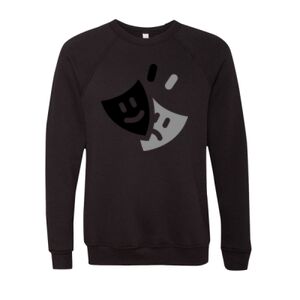 Unisex Sponge Fleece Raglan Crewneck Sweatshirt Thumbnail