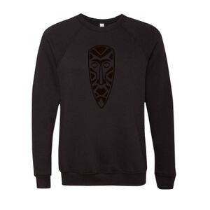 Unisex Sponge Fleece Raglan Crewneck Sweatshirt Thumbnail