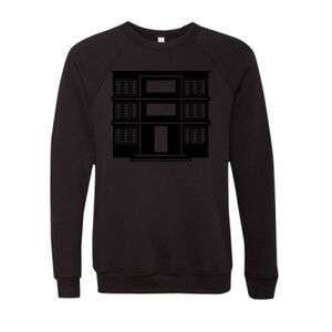 Unisex Sponge Fleece Raglan Crewneck Sweatshirt Thumbnail